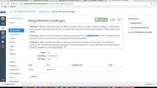 String Methods Challenges Problems 5 - 8
