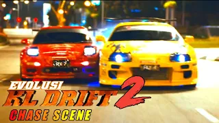 evolusi kl drift 2 toyota supra vs rx 7 u0026 silvia s14 chase scene hd 