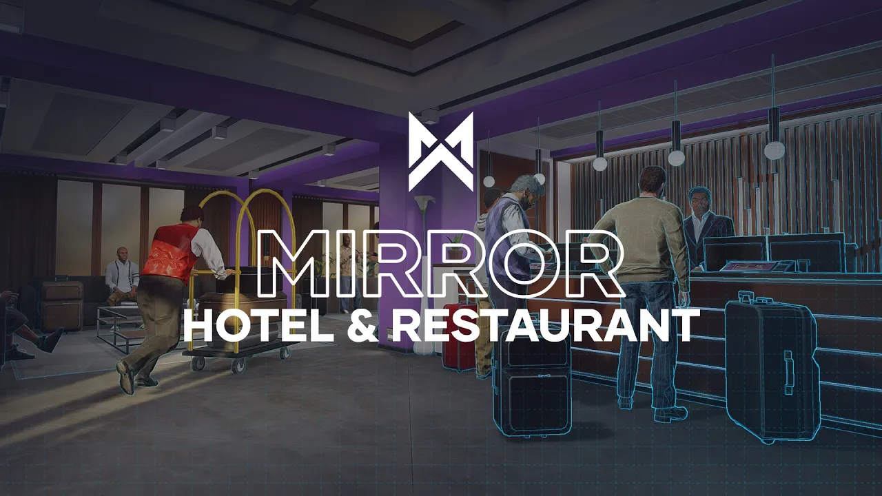 🍔mirror hotel/restaurents