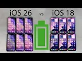 Download Lagu iOS 26 vs iOS 18 BATTERY Test on iPhone 16, 15, 14, 13, 12, 11