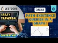 3532 Path Existence Queries in a Graph I
