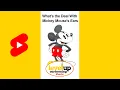 What s the Deal With Mickey Mouse s Ears