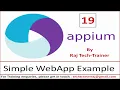Appium Mobile Test Automation - Part 19