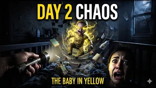 Night 2 - The Yellow Baby Game #babyghost
