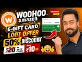Woohoo Gift Card Offer Amazon 20 Gift Card Loot Only 10 Me Amazon 50 Discount On Gift Card Offer