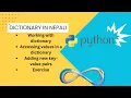 Mastering Dictionaries in Python A Comprehensive Guide in Nepali
