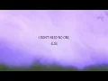 Bazzi - I Think I'm Losing My Mind (Myself) (Lyrics)
