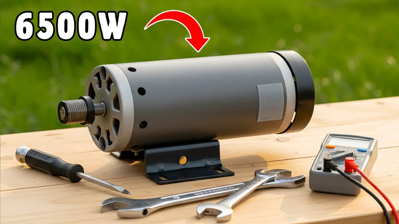 Regenerative Braking Power Generation System | Electricity Without Fuel