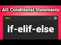 All Python Conditional Statements Explained From Zero to Pro