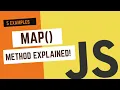 Javascript Map Method Explained with 5 Examples 2022