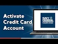 How to Activate Navi Federal Credit Card Online