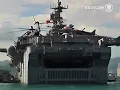 Admit naval tension between US and China we find time for US Assault Ship Docks in Hong Kong