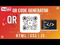 Create a QR Code Generator with HTML CSS JavaScript