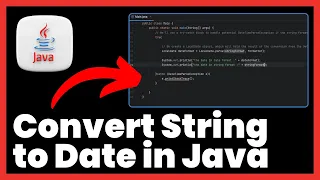 How to Convert String to Date in Java FULL GUIDE