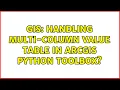 GIS Handling multi-column value table in ArcGIS Python Toolbox