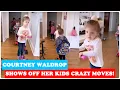 SWEET HOME SEXTUPLETS COURTNEY WALDROP SHARES WILD FOOTAGE INSIDE THE HOUSE