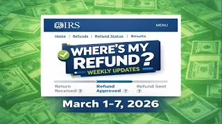 IRS Tax Refund Updates March 1-8 2026 - Transcript Codes Direct Deposit Dates