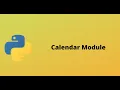 Python program to print the calendar of a given month and year Python Programming for Beginners