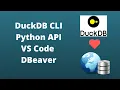 Spatial Data Management Week 10 Introduction to DuckDB CLI Python API VS Code DBeaver