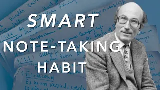 smart note taking habit luhmanns zettelkasten