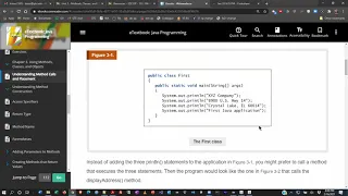 Java Programming 1 - Chapter 3