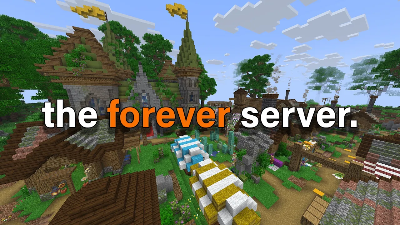 i created the minecraft server i've always wanted
