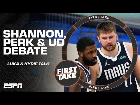 Download MP3 Shannon, Perk & UD debate 🍿 Would a Finals appearance mean more for Luka or Kyrie? 🤨 | First Take
