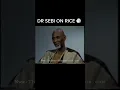 Dr Sebi Speaks On Rice