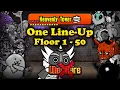 The Battle Cats - No Uber One Line-Up Heavenly Tower Floor 1 50