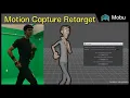 Motion Builder - Mocap retargeting tool