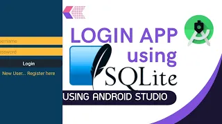 Login and Register App with SQLITE using Android Studio 2024 With Source Code