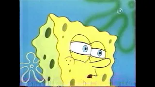 РАРИТЕТ Фрагмент Губки Боба с старой озвучкой Новый канал 2003 