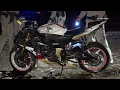 Motorcycle Rider Flees After Crashing Tustin CA