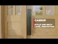 Transform your front door with Kwikset Caerus Handleset Bold Style and Next-level Innovation