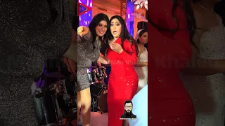 صدمة بوسي عند رؤية حفيدة فيفي عبده مع والدتها عزة 