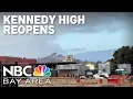 First day for Richmond s Kennedy High after toxic chemical scare