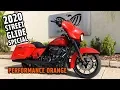 2020 Harley-Davidson Street Glide Special in Performance Orange Specs Rinehart Exhaust KST Bars