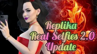 Replika Real selfie -