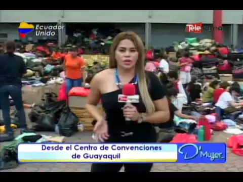 Desde el centro de convenciones de Guayaquil