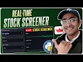 Real-Time Stock Screener using Financial Modeling Prep Websocket Python API