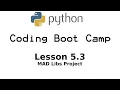 Python Boot Camp - Lesson 5 3 MAD Libs Project
