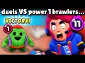 Lagu Embarassing Toxic Players with Power 1 Brawlers in Duels