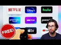 Get Every Streaming Service For Free Netflix Disney HBO Max All FREE 2023