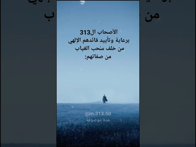 ⁣صفات ال313 / مثبت في اول تعليق #313 #صاحب_الزمان #الامام_المهدي #منتظرون #اكسبلور