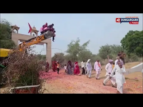 माँ करणी के प्रसिद्ध रोहिड़ा धाम में उमड़े श्रद्धालु, नवरात्र पर हजारों ने लगाई धोक। #नवरात्रि #करणी