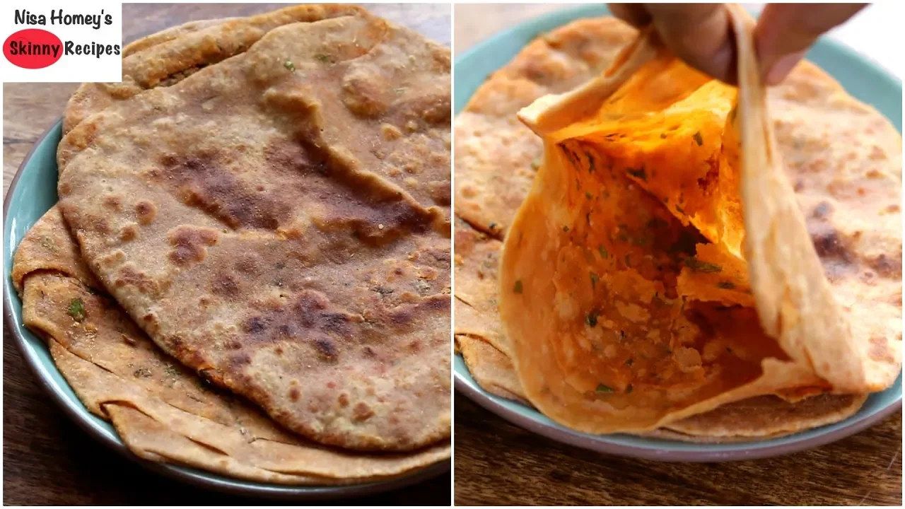 Namak Mirchi Ka Paratha Recipe (Rajasthan Special) - Bachelor / PG Cooking - Dinner In 10 Minutes