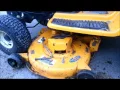 Loxley Farmlet How to fit the cutting deck on a Cub Cadet LT1042
