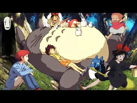 1 Hour Studio Ghibli Lofi Hip Hop Mix