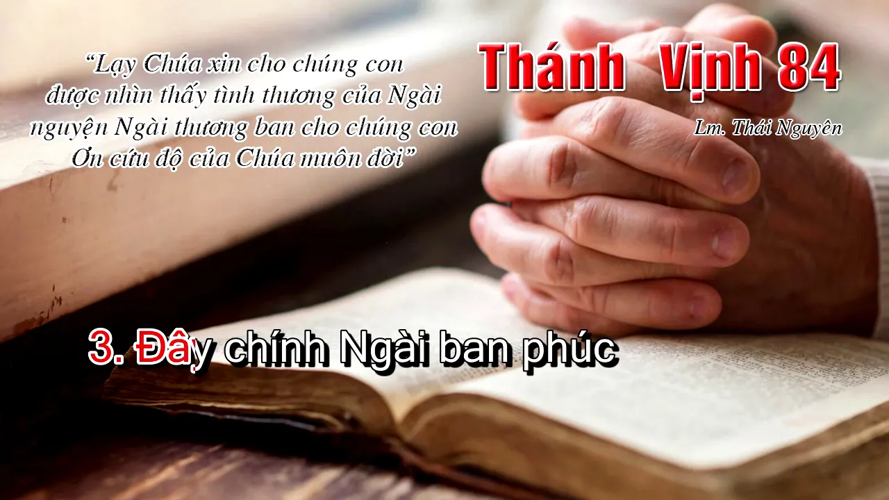 Karaoke Thánh Vịnh 84 - Chúa nhật 15 thường niên năm B (Lm Thái Nguyên)