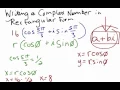 Coverting a Complex Number in Polar Form to Rectangular Form